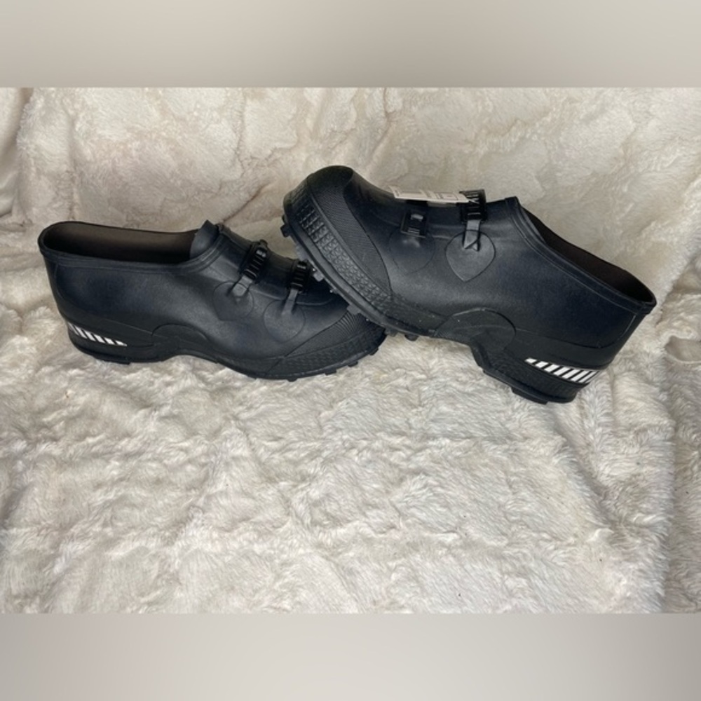 Lacrosse Tracktion Reflector Ice Traction Overshoe 2-Buckle Rubber‎ Boot Men's